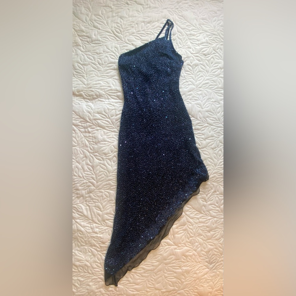 Scala Vintage Silk Beaded Dress